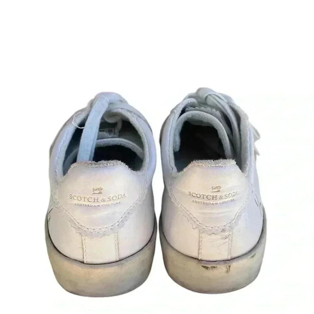 SCOTCH & SODA Mens US 10 White Sneakers
Shoes Amsterdam Couture used - Picture 8 of 9